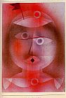 The Mask with the Little Flag by Paul Klee